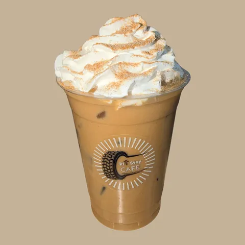 Pit Crew in a Pitstop Cafe cup